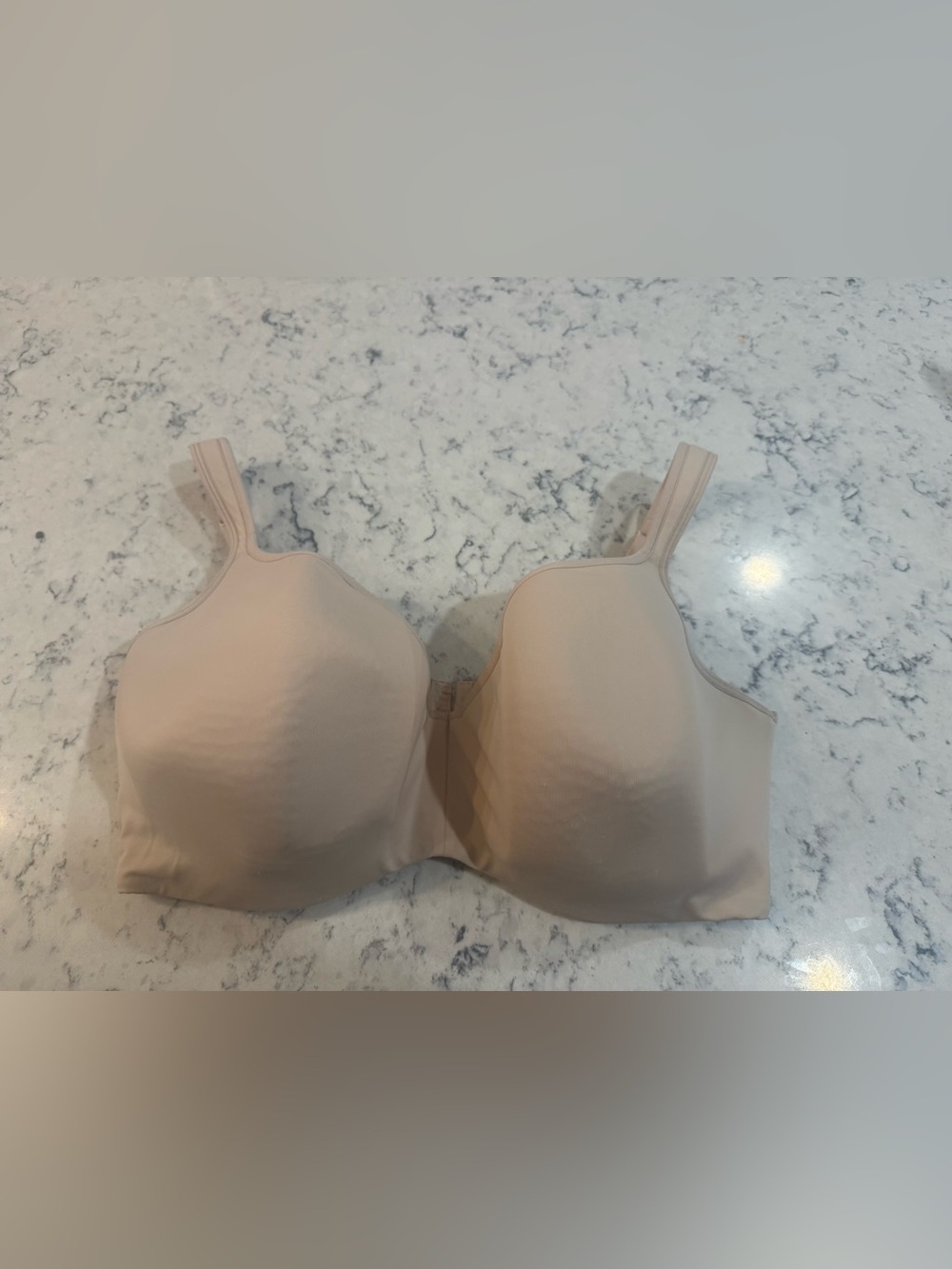 CACIQUE Nude‎ Underwire Smooth Lightyl Lined Balconette Bra. Size 44F